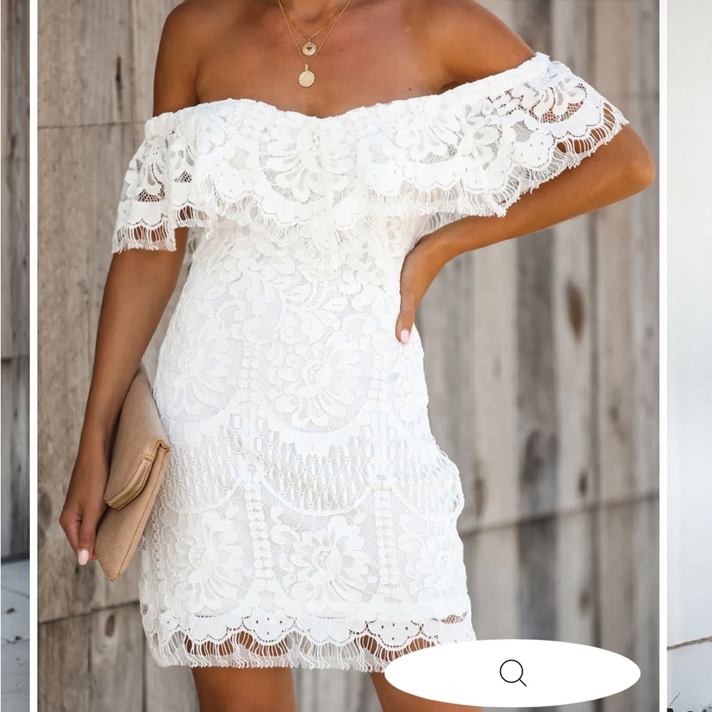 VICI “Always Wanted” Off The Shoulder Dress